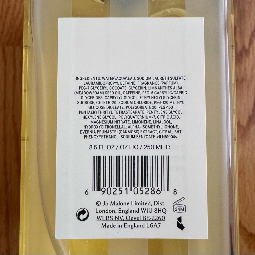 Jo Malone Lime Basil & Mandarin Body & Hand Wash - Picture 5 of 8